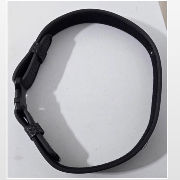 New Tactical Belt Black Mens Medium Heavy Duty Leather Quick Release Buckle NWT - Picture 14 of 15
